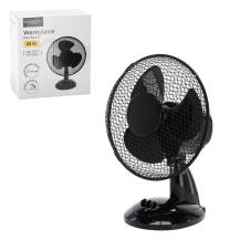 Obrázek k výrobku 95593 - Stolní ventilátor černý 25W