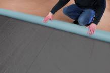 Obrázek k výrobku 54049 - střešní ALU-bitumen krytina STŘÍBRNÁ 1x5m