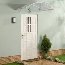 Obrázek k výrobku 41737 - stříška nad dveře LANITPLAST ARCO 160/90 bílá