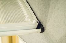 Obrázek k výrobku 41876 - stříška nad dveře LANITPLAST ARCUS 160/70 bílá