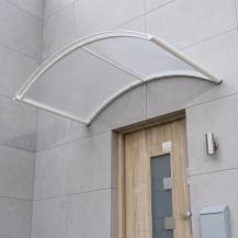 Obrázek k výrobku 41876 - stříška nad dveře LANITPLAST ARCUS 160/70 bílá