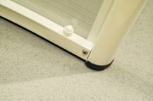 Obrázek k výrobku 41877 - stříška nad dveře LANITPLAST ARCUS 160/90 bílá