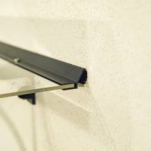 Obrázek k výrobku 73224 - stříška nad dveře LANITPLAST BLUEMOON XL 197/89 stříbrná