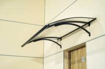 Obrázek k výrobku 73309 - stříška nad dveře LANITPLAST LARUS 120/85 antracit