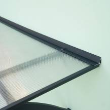 Obrázek k výrobku 73309 - stříška nad dveře LANITPLAST LARUS 120/85 antracit LG2609