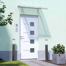 Obrázek k výrobku 41718 - stříška nad dveře LANITPLAST LARUS 120/87 bílá