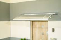 Obrázek k výrobku 41718 - stříška nad dveře LANITPLAST LARUS 120/87 bílá