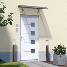 Obrázek k výrobku 41719 - stříška nad dveře LANITPLAST LARUS 120/87 hnědá