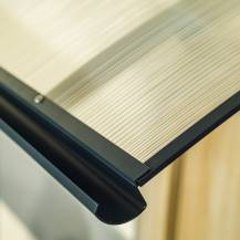 Obrázek k výrobku 62912 - stříška nad dveře LANITPLAST LARUS 160/85 antracit