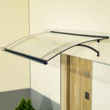Obrázek k výrobku 62912 - stříška nad dveře LANITPLAST LARUS 160/85 antracit