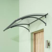 Obrázek k výrobku 62912 - stříška nad dveře LANITPLAST LARUS 160/85 antracit LG2181