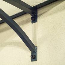 Obrázek k výrobku 73221 - stříška nad dveře LANITPLAST LARUS XL 197/85 antracit