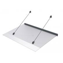 Obrázek k výrobku 41755 - stříška nad dveře LANITPLAST LAZUR 150/97 černá