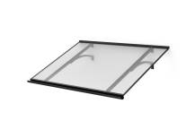 Obrázek k výrobku 62916 - stříška nad dveře LANITPLAST MELES 160/85 antracit LG2180