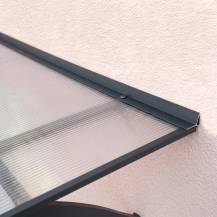 Obrázek k výrobku 62916 - stříška nad dveře LANITPLAST MELES 160/85 antracit LG2180