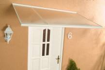 Obrázek k výrobku 21675 - stříška nad dveře LANITPLAST MELES 160/85 bílá