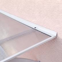 Obrázek k výrobku 41717 - stříška nad dveře LANITPLAST MELES 160/85 bílá