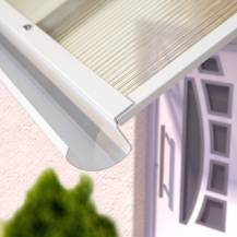 Obrázek k výrobku 41717 - stříška nad dveře LANITPLAST MELES 160/85 bílá