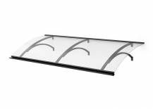 Obrázek k výrobku 73291 - stříška nad dveře LANITPLAST OLOR XL 197/85 antracit LG2578