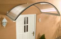 Obrázek k výrobku 41724 - stříška nad dveře LANITPLAST ONYX 200/75 bílá