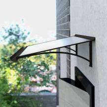 Obrázek k výrobku 77610 - stříška nad dveře LANITPLAST RUMBA 160/54 antracit