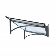 Obrázek k výrobku 77610 - stříška nad dveře LANITPLAST RUMBA 160/54 antracit