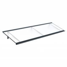 Obrázek k výrobku 77611 - stříška nad dveře LANITPLAST RUMBA XL 197/54 antracit