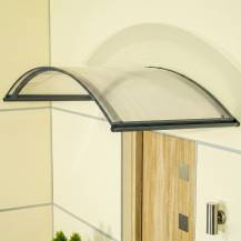 Obrázek k výrobku 62883 - stříška nad dveře LANITPLAST TOPAZ 130/70 antracit LG2176