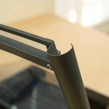 Obrázek k výrobku 62883 - stříška nad dveře LANITPLAST TOPAZ 130/70 antracit LG2176