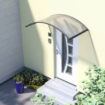 Obrázek k výrobku 62883 - stříška nad dveře LANITPLAST TOPAZ 130/70 antracit LG2176