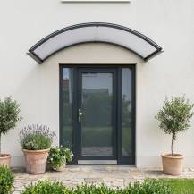 Obrázek k výrobku 62883 - stříška nad dveře LANITPLAST TOPAZ 130/70 antracit LG2176