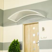 Obrázek k výrobku 41760 - stříška nad dveře LANITPLAST TOPAZ 130/70 bílá