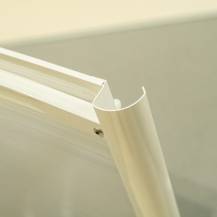 Obrázek k výrobku 41760 - stříška nad dveře LANITPLAST TOPAZ 130/70 bílá