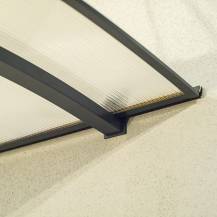 Obrázek k výrobku 62915 - stříška nad dveře LANITPLAST TURKUS 140/82 antracit