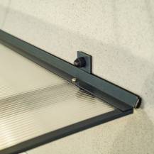 Obrázek k výrobku 62915 - stříška nad dveře LANITPLAST TURKUS 140/85 antracit