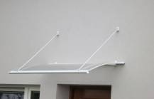 Obrázek k výrobku 41758 - stříška nad dveře LANITPLAST TURKUS 140/85 bílá