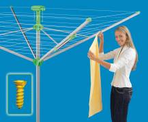 Obrázek k výrobku 52343 - sušák na prádlo JUWEL NOVAPLUS 500 EASY