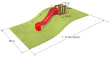 Obrázek k výrobku 21090 - Svahová skluzavka 520 cm .