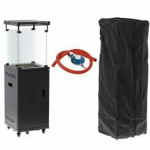 Obrázek k výrobku 93593 - Terasový plynový ohřívač BISTRO černý