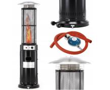 Obrázek k výrobku 91042 - Terasový plynový ohřívač oválný černý