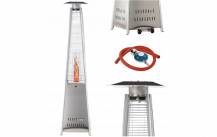 Obrázek k výrobku 82745 - Terasový plynový ohřívač Pyramida nerez