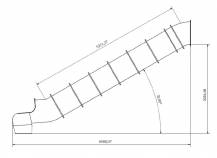 Obrázek k výrobku 35063 - Tobogán rovný 605 cm .