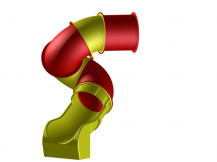 Obrázek k výrobku 35067 - Tobogán spirála 200 cm .