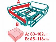Obrázek k výrobku 82200 - Trubková plošina pro aku kolečko dvoukolák s převodovkou