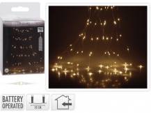 Obrázek k výrobku 72619 - Vánoční osvětlení 1,9 m, 160LED, teplá BÍ, SÍŤ