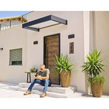 Obrázek k výrobku 79459 - Vchodová stříška Palram Sophia 1600 čirá