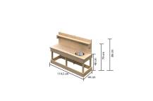 Obrázek k výrobku 95271 - venkovní kuchyňka KARIBU SANDY (89382) natur LG4909