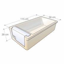 Obrázek k výrobku 69124 - VERDEMAX samozavlaž. truhlík 2248