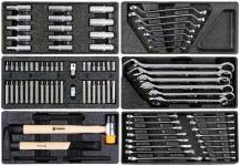 Obrázek k výrobku 68623 - VOREL Skříňka dílenská pojízdná s nářadím (177ks) 6 zásuvek