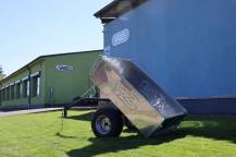 Obrázek k výrobku 81299 - Vozík pro zahradní traktory TRVMS nerez limitovaná edice